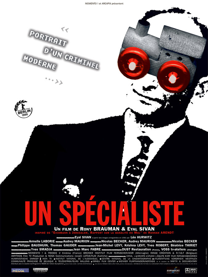 Affiche Un spécialiste, portrait d'un criminel moderne