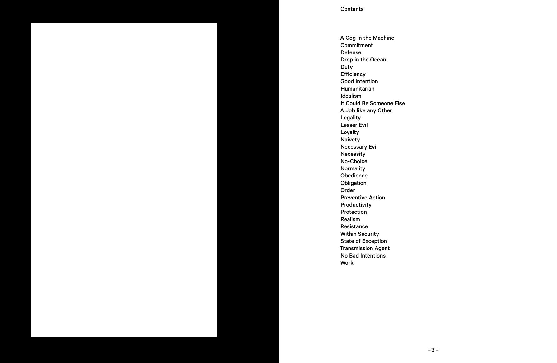 Framing Perpetrators, booklet, page 2